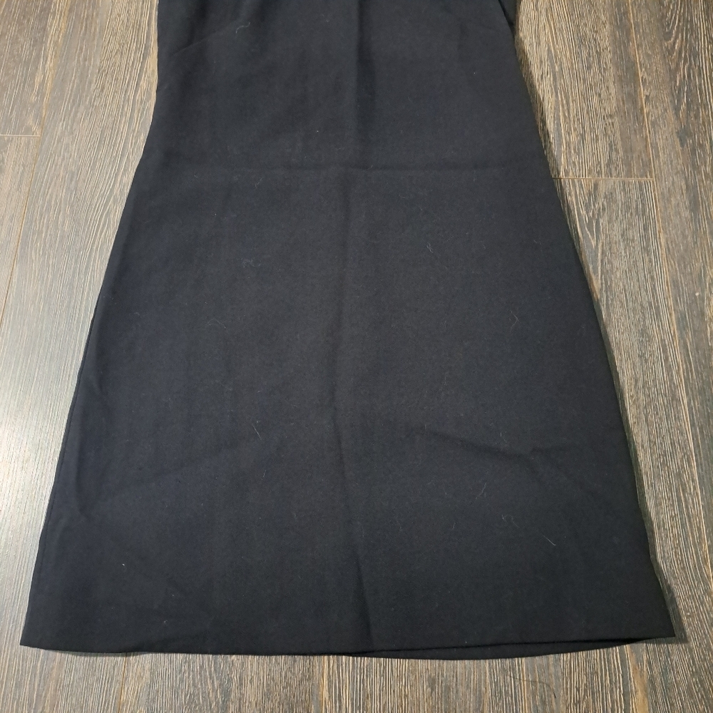 J. Crew Black Sleeveless Sheath Dress Crew Neck - Picture 4 of 5